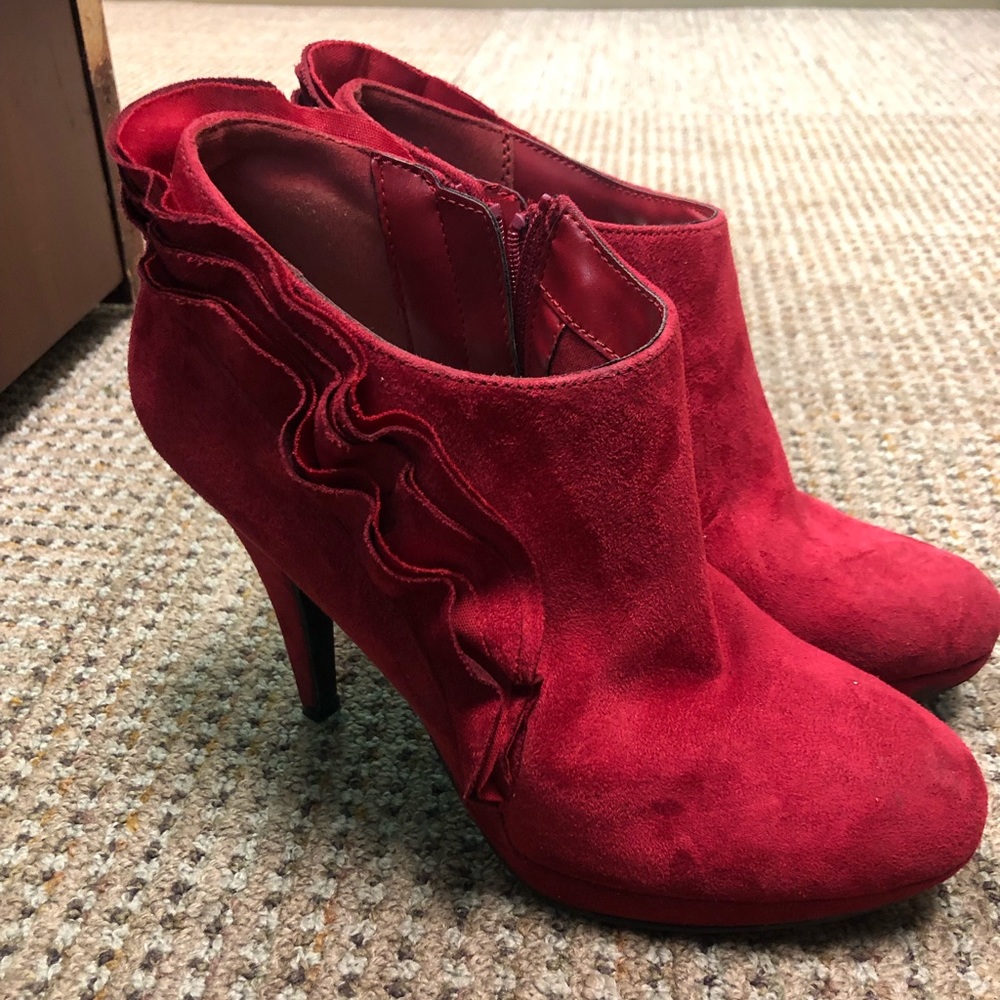 Red booties